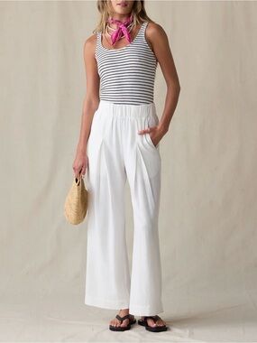 Lady and the sailor ankle pleated trouser